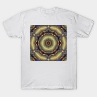 DESİGN OF MANY COLOURS. Multicoloured kaleidoscope floral fantasy design T-Shirt